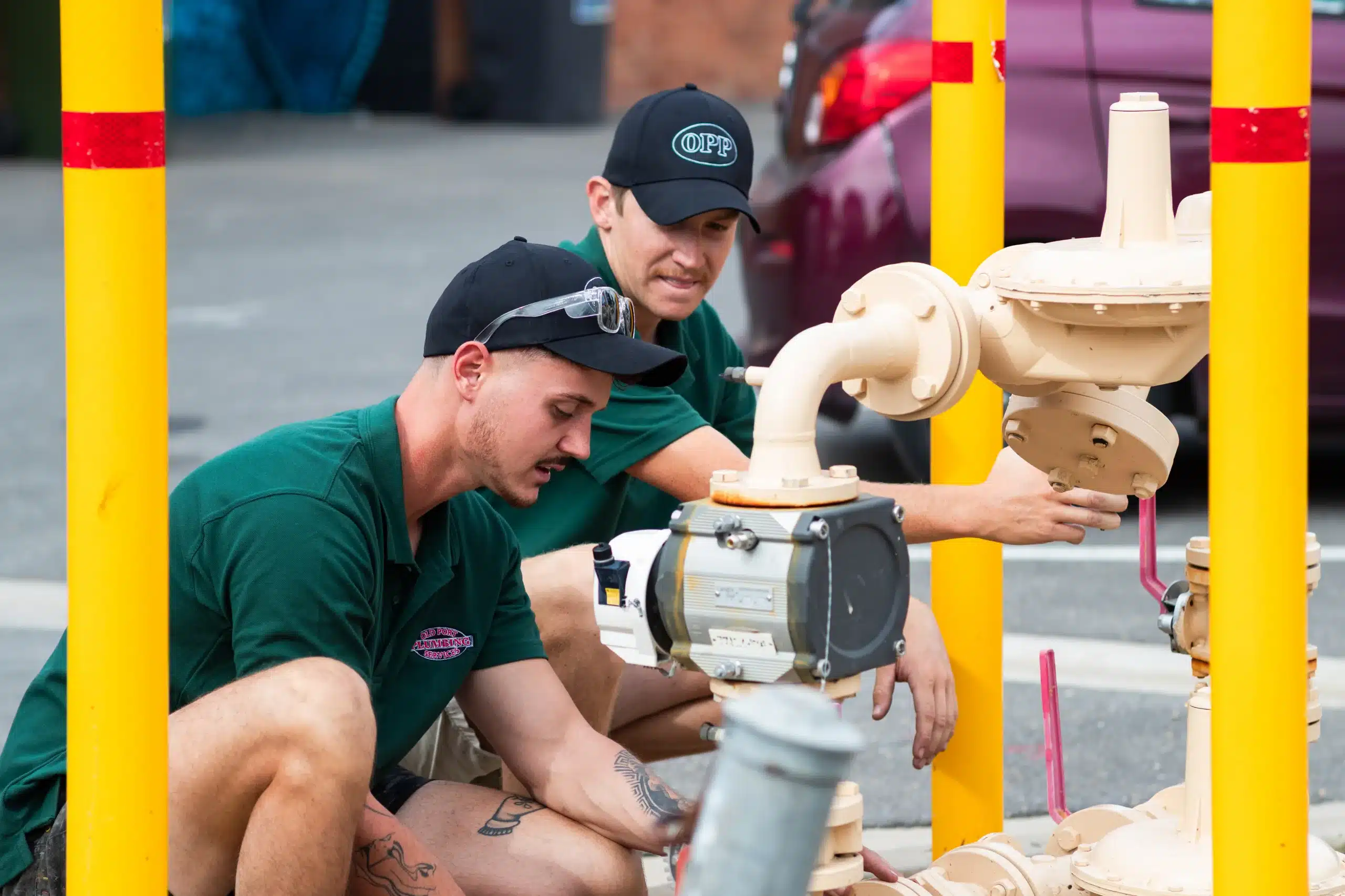 Findon Plumber for Hot Water Repairs and Replacement A Findon plumber repairing a hot water system, with replacement available when a repair isn't enough.